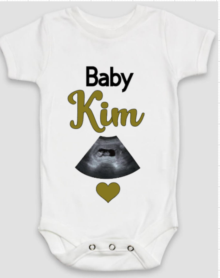 Personalized Adorable Baby Onesies