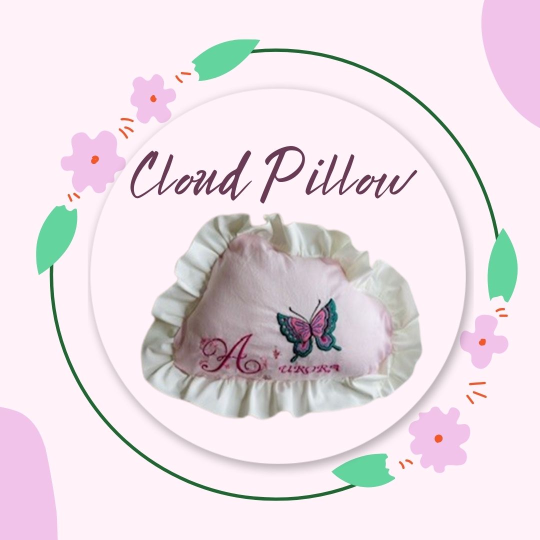 Heavenly Personalized Cloud Pillow for Little Ones